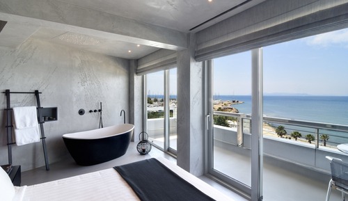 Suite, 1 cama de matrimonio grande, vistas al mar