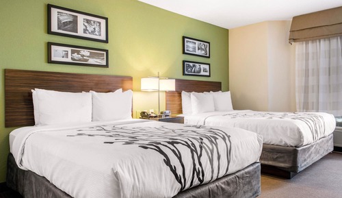 Habitación estándar, 2 camas de matrimonio, no fumadores