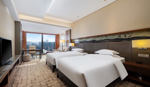 Habitación Premium, 2 camas dobles, vistas a la ciudad