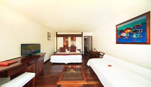 Habitación, vistas al jardín