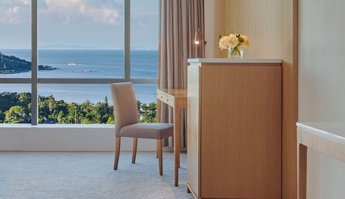 Habitación estándar, 2 camas individuales, fumadores, vistas al mar (Minibar)