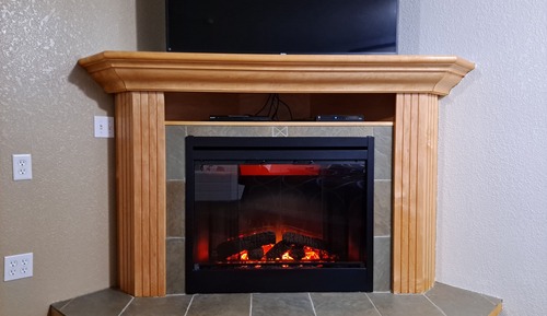 Suite, 1 cama de matrimonio grande, chimenea