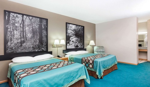 Habitación, 2 camas de matrimonio, no fumadores