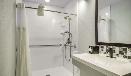 Habitación, 2 camas de matrimonio, accesible para personas con discapacidad, no fumadores