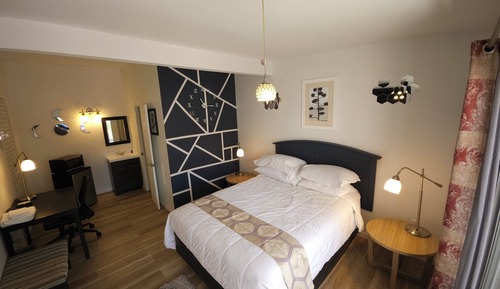 Habitación estándar, 2 camas de matrimonio, no fumadores