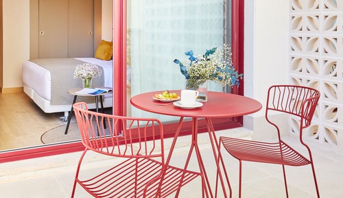 Habitación doble superior, terraza