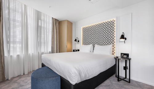 Suite estudio ejecutiva, 1 cama de matrimonio grande
