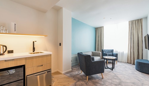 Suite estudio Premier, 1 cama de matrimonio grande