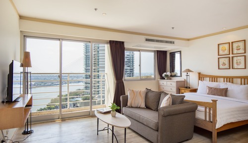 Estudio Deluxe, vistas al río