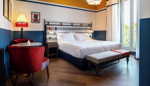 Habitación Deluxe, 1 cama de matrimonio grande, vistas al jardín