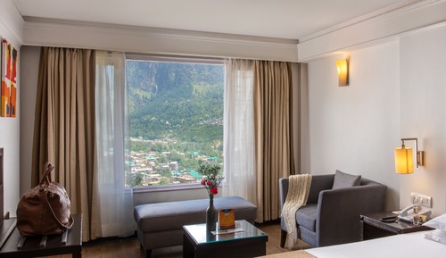 Habitación Deluxe, 1 cama de matrimonio grande, vistas a la montaña