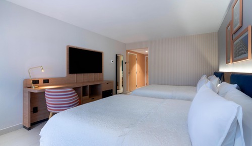 Habitación, 2 camas de matrimonio, no fumadores
