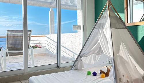 Habitación Deluxe, balcón, vistas al mar