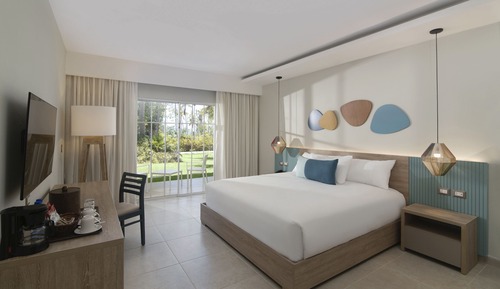 Habitación estándar, 1 cama de matrimonio grande, vistas al jardín