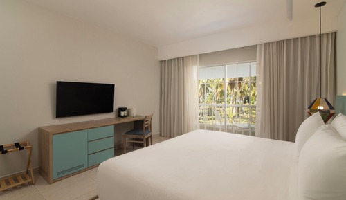 Habitación Club, 1 cama de matrimonio grande, vistas al mar