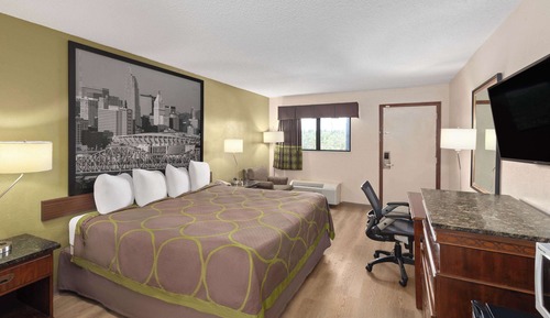 Habitación estándar, 1 cama de matrimonio grande, fumadores