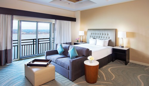 Suite junior, vistas al lago