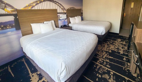 Habitación, 2 camas de matrimonio, no fumadores