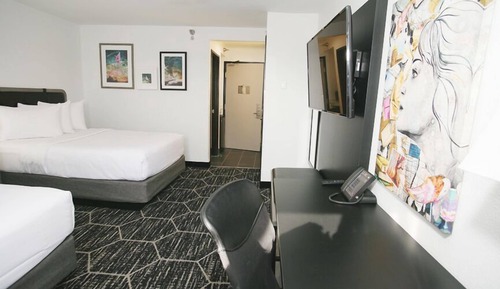 Habitación, 2 camas de matrimonio, no fumadores