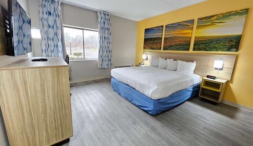 Habitación, 1 cama de matrimonio grande, accesible para personas con discapacidad, no fumadores