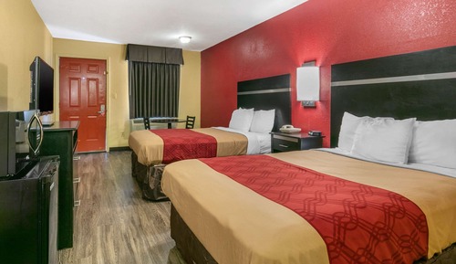 Habitación estándar doble, 2 camas dobles, fumadores