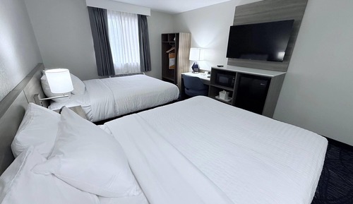 Habitación estándar, 2 camas de matrimonio, no fumadores