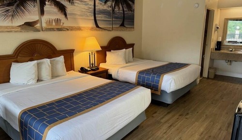 Habitación estándar, 2 camas de matrimonio, fumadores