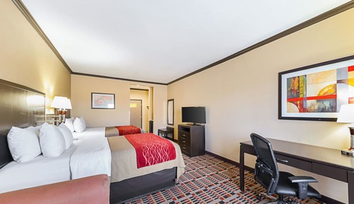 Habitación estándar, 2 camas de matrimonio, no fumadores