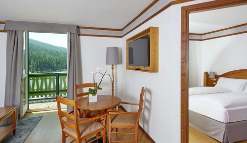 Suite, vistas al lago