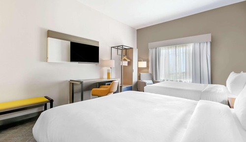 Habitación estándar, 2 camas de matrimonio, no fumadores