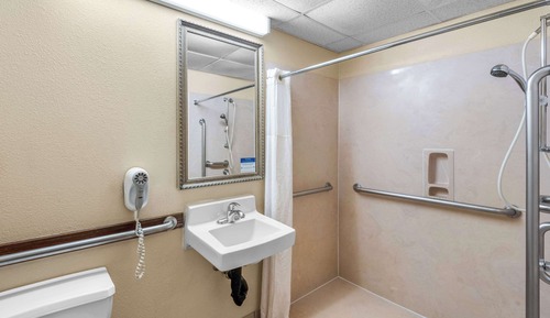 Habitación, 2 camas de matrimonio, accesible para personas con discapacidad, no fumadores