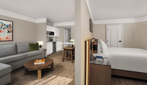 Suite junior, 1 cama de matrimonio, cocina básica (Luxury)