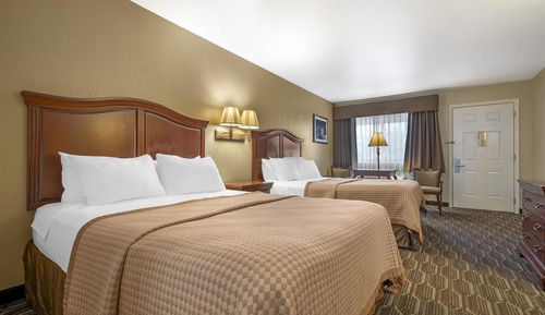 Habitación estándar, 2 camas de matrimonio, no fumadores, microondas