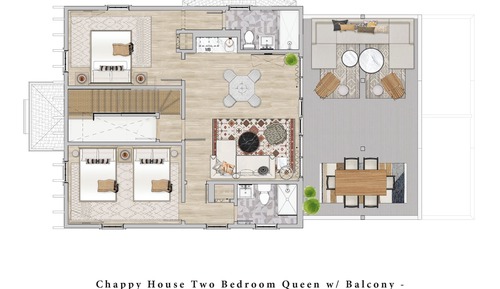 Suite, 2 habitaciones (Chappy House)