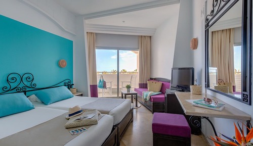 Habitación estándar doble, vistas al jardín