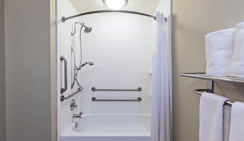 Habitación estándar, 1 cama de matrimonio grande (Mobility)
