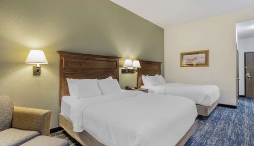 Habitación estándar, 2 camas de matrimonio