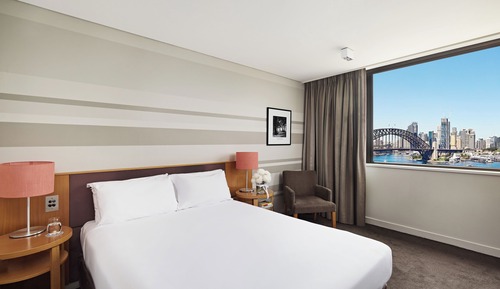 Habitación estándar, 1 cama de matrimonio grande, vistas al puerto