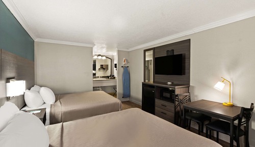 Habitación estándar, 2 camas de matrimonio, no fumadores