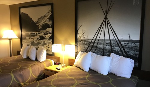 Habitación, 2 camas de matrimonio, no fumadores