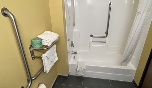 Habitación, 1 cama de matrimonio, accesible para personas con discapacidad, frigorífico y microondas