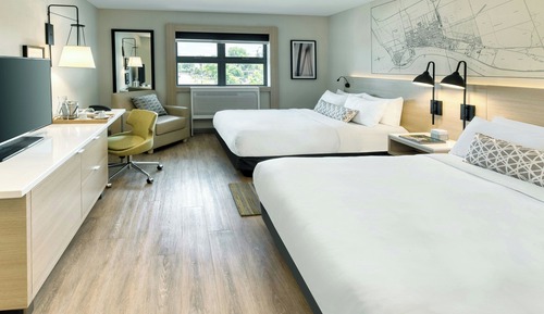 Habitación, 2 camas de matrimonio
