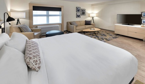 Habitación ejecutiva, 1 cama de matrimonio grande con sofá cama