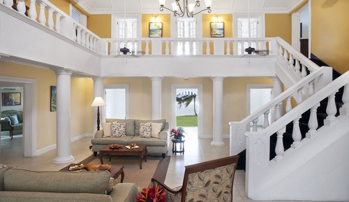 Habitación, varias camas, vistas al mar