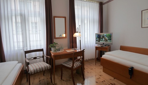 Habitación con 1 cama doble o 2 individuales