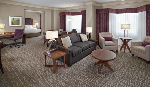 Suite, 1 cama de matrimonio grande con sofá cama (Hospitality)