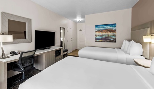 Habitación estándar, 2 camas de matrimonio, no fumadores, frigorífico