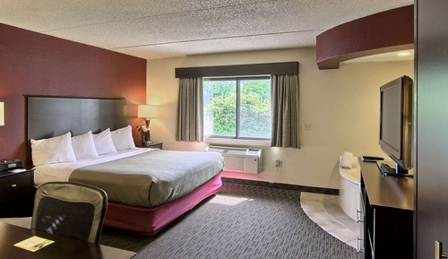 Habitación romántica, bañera de hidromasaje