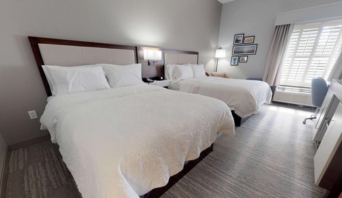 Habitación, 2 camas de matrimonio, no fumadores