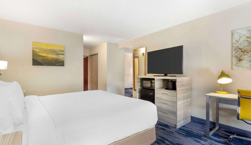 Habitación estándar, 1 cama de matrimonio grande, no fumadores, frigorífico y microondas